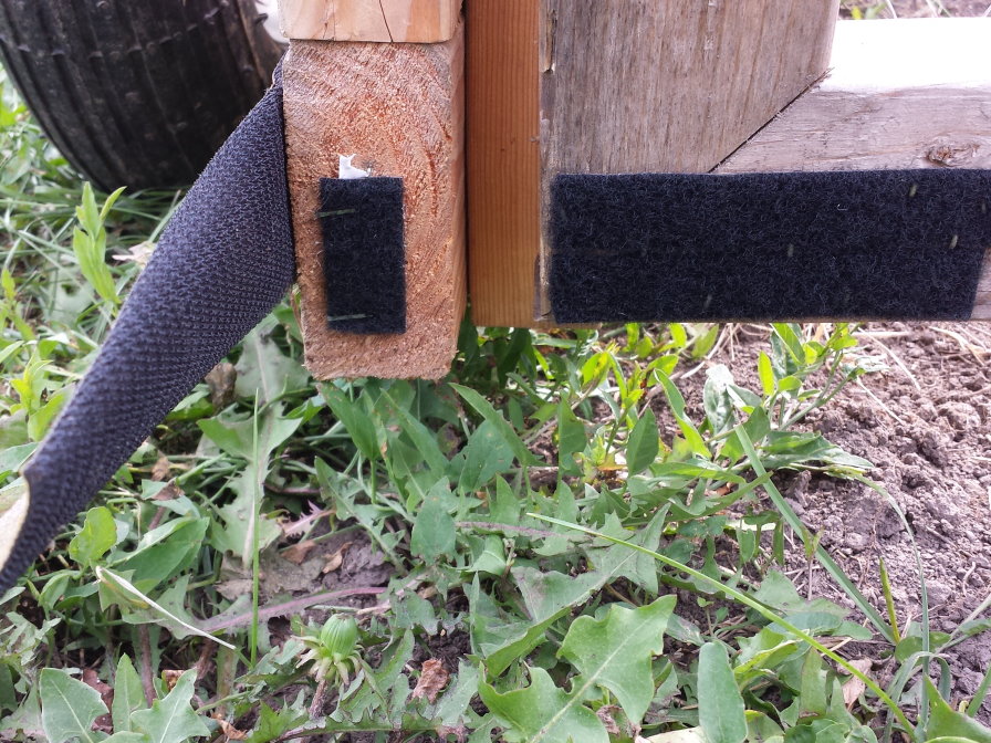 Velcro latch  
