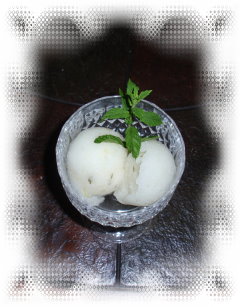 Lemon Rosemary Sorbet
