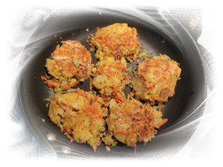 Potato Sauerkraut Fritters